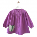 Blouse fille Petit Papillon - Lilas