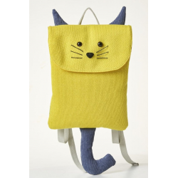 Sac à dos Chat - Jaune