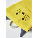 Sac à dos Chat - Jaune