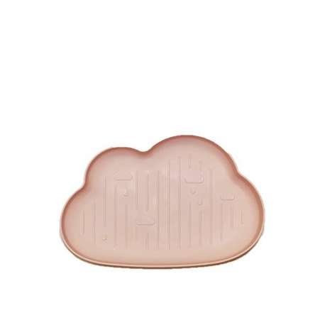 Assiette enfant Nuage - Rose