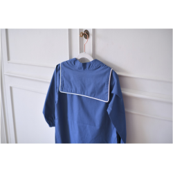 Tablier ecole mixte Petit marin - Bleu Jean