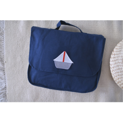 cartable d ecole d ecole a personnaliser par une broderie Petite Section