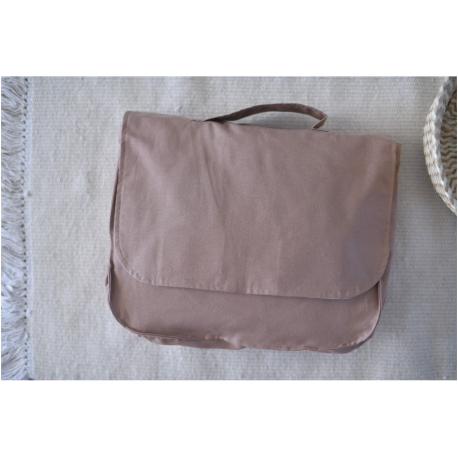 Cartable Petite section à personnaliser-Marron Taupe